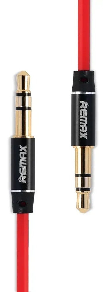 Кабель 3.5 мм -3.5 мм Remax RL-L100 3.5 мм - 3.5 мм (M/M) 1 м Red (2000700000490) - Фото 1