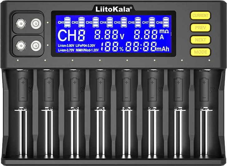 З/устройство для аккумуляторов AA/AAA LiitoKala Lii-S8 - Фото 1