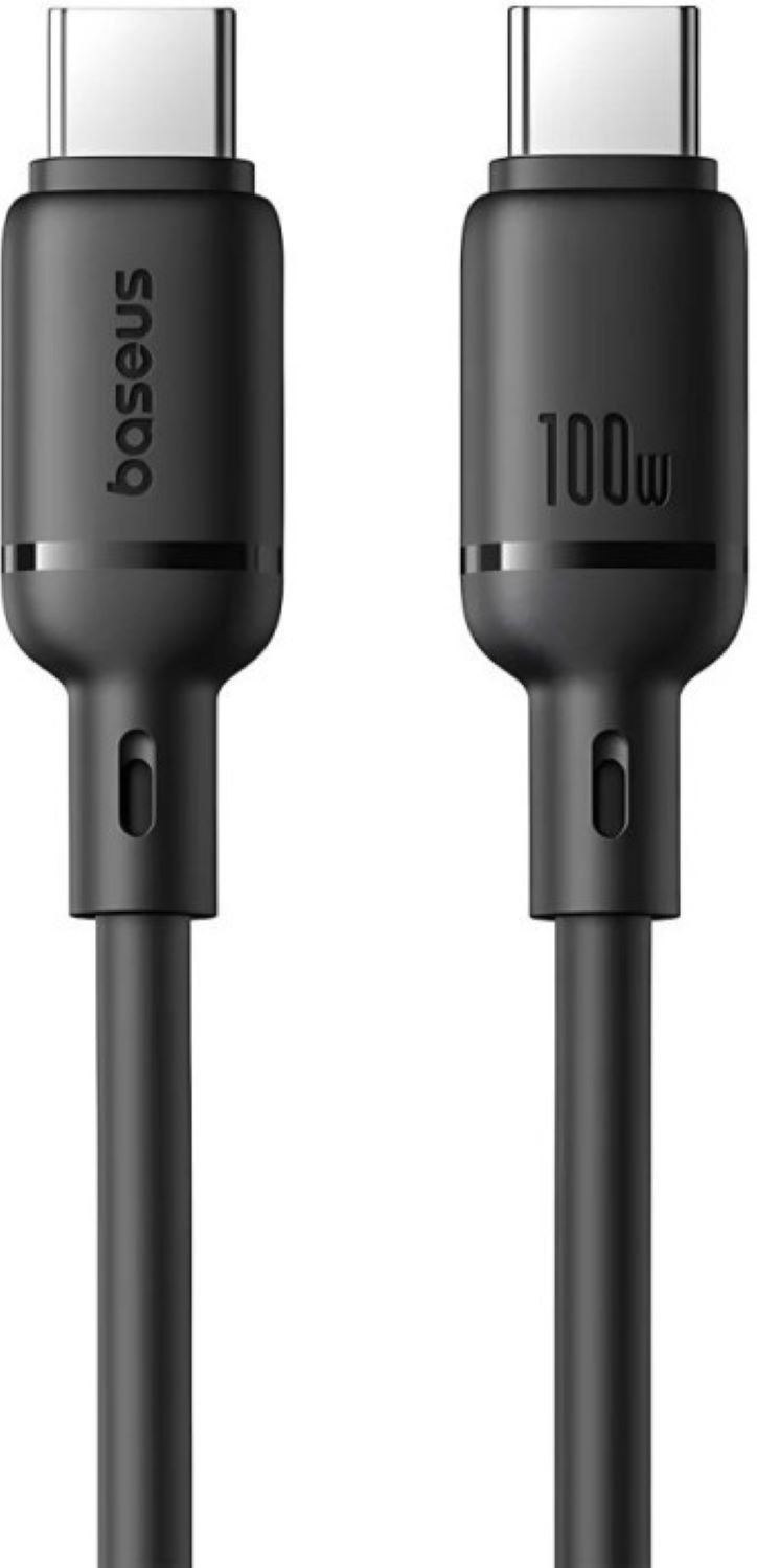 Кабель синхронизации данных Baseus Series Fast Charging Type-C/Type-C 100W 1m Black (P10377704113-00) - Фото 1