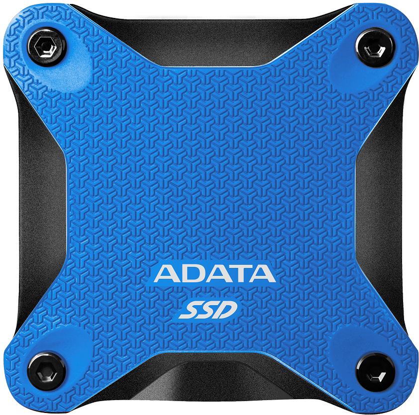 SSD-накопичувач зовнішній ADATA SD620 1TB USB 3.2 520/460Mb/s Blue (SD620-1TCBL) - Фото 1