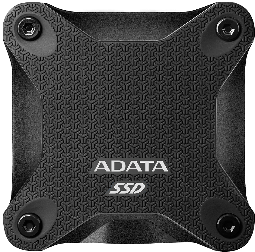 SSD-накопичувач зовнішній ADATA SD620 512GB USB 3.2 520/460Mb/s Black (SD620-512GCBK) - Фото 1