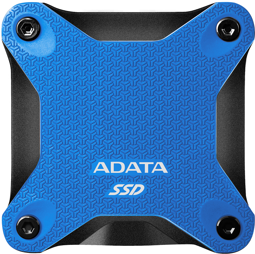 SSD-накопичувач зовнішній ADATA SD620 512GB USB 3.2 520/460Mb/s Blue (SD620-512GCBL) - Фото 1