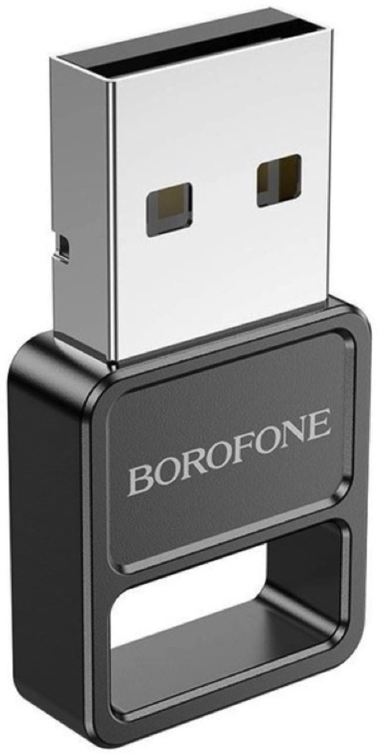 Переходник BOROFONE DH8 USB BT adapter Black (6941991109652) - Фото 1