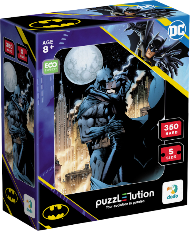Пазли картонні (8 +) Dodo Hard-S Batman. Бетмен та Жінка-кішка (200557) - Фото 1