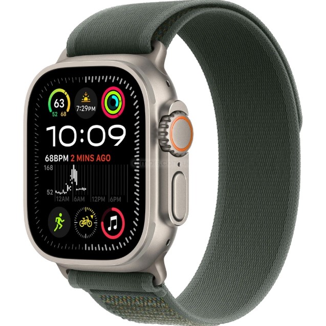 Ремешок для смарт-часов Armorstandart Trail Loop for Apple Watch 49/46/45/44/42 (Series 1-3) Green (ARM82563) - Фото 1