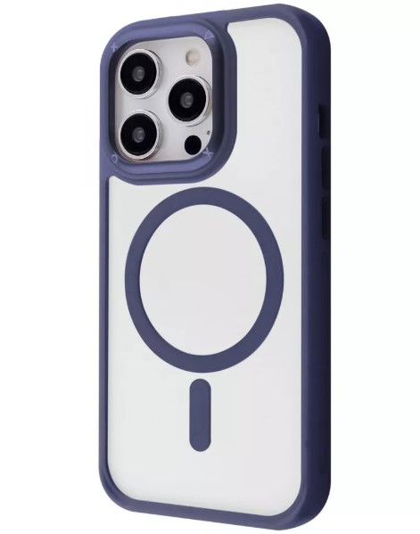 Чехол для смартфона Proove Clear Essence Case with Magnetic Ring iPhone 15 Pro midnight blue (PCCEIP15P008) - Фото 1