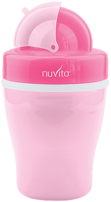 Поїльник-непроливайка дитячий Nuvita 18м + 200 мл Рожевий (NV1436Pink) - Фото 1