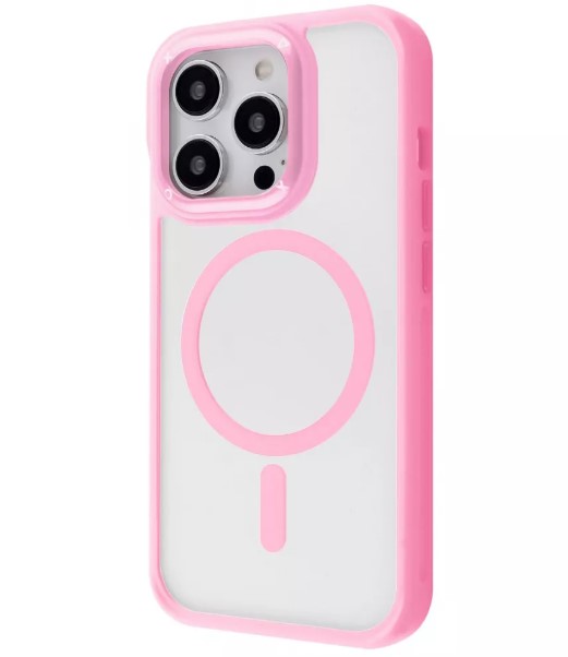 Чохол для смартфону Proove Clear Essence Case with Magnetic Ring iPhone 14 Pro Pink Sand (PCCEIP14P028) - Фото 1