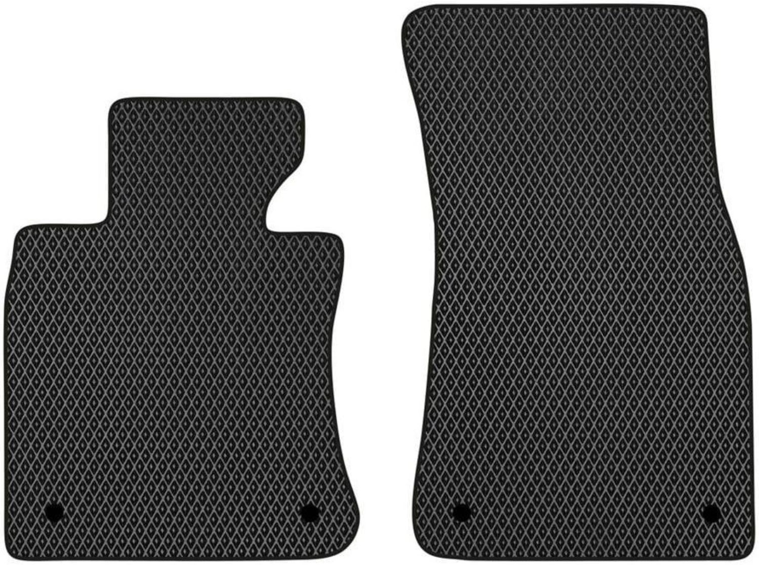 EVA коврики в салон авто передние EVAtech для 6 Series (E63) BMW 2003-2011 2 поколение Coupe EU (BM22536AB2BW4RBB) - Фото 1