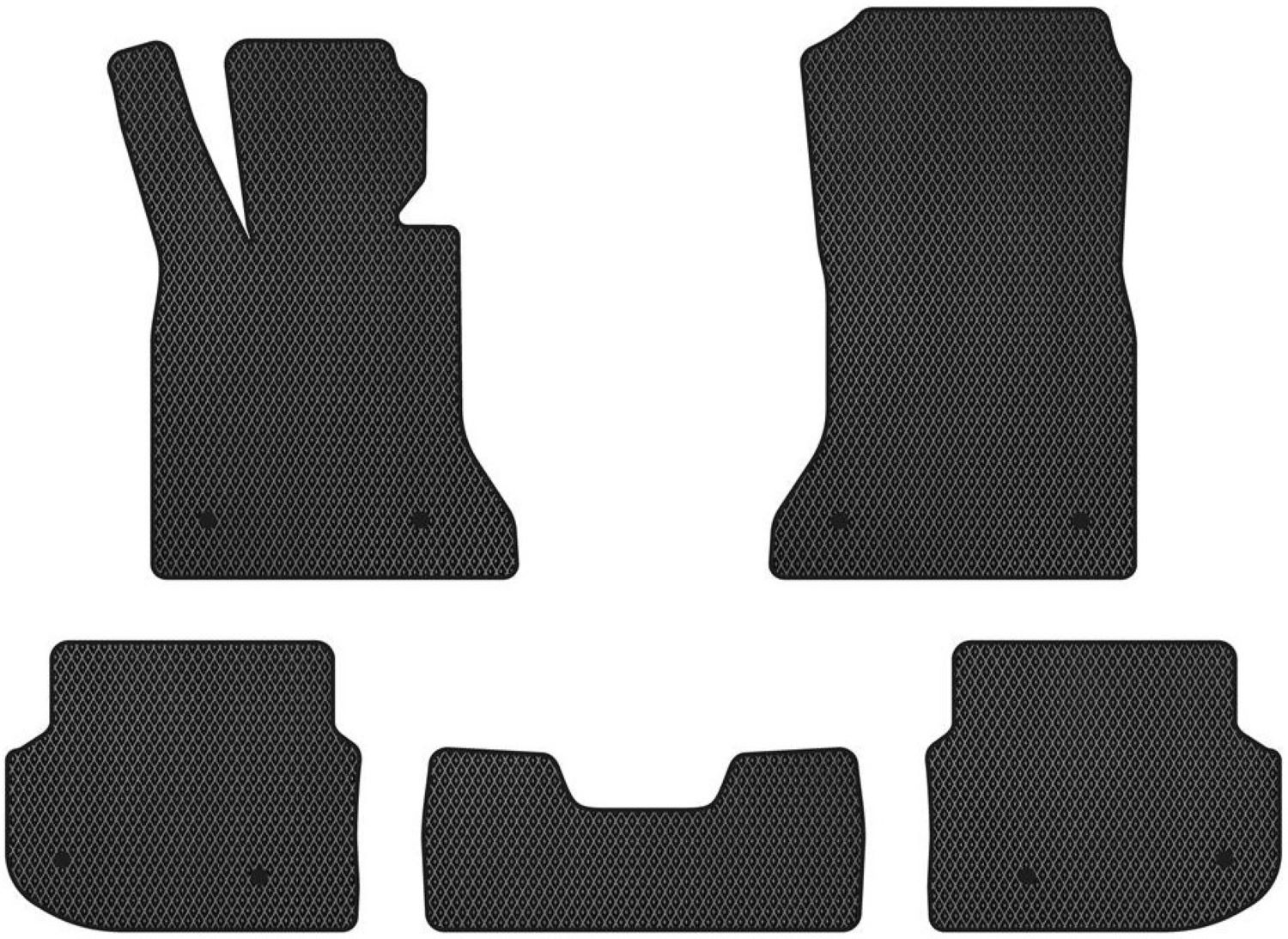 EVA коврики в салон авто EVAtech для 5 Series (F11) RWD Electric seats BMW 2010-2013 6 поколение Combi EU BM31057C5BW8RBB - Фото 1