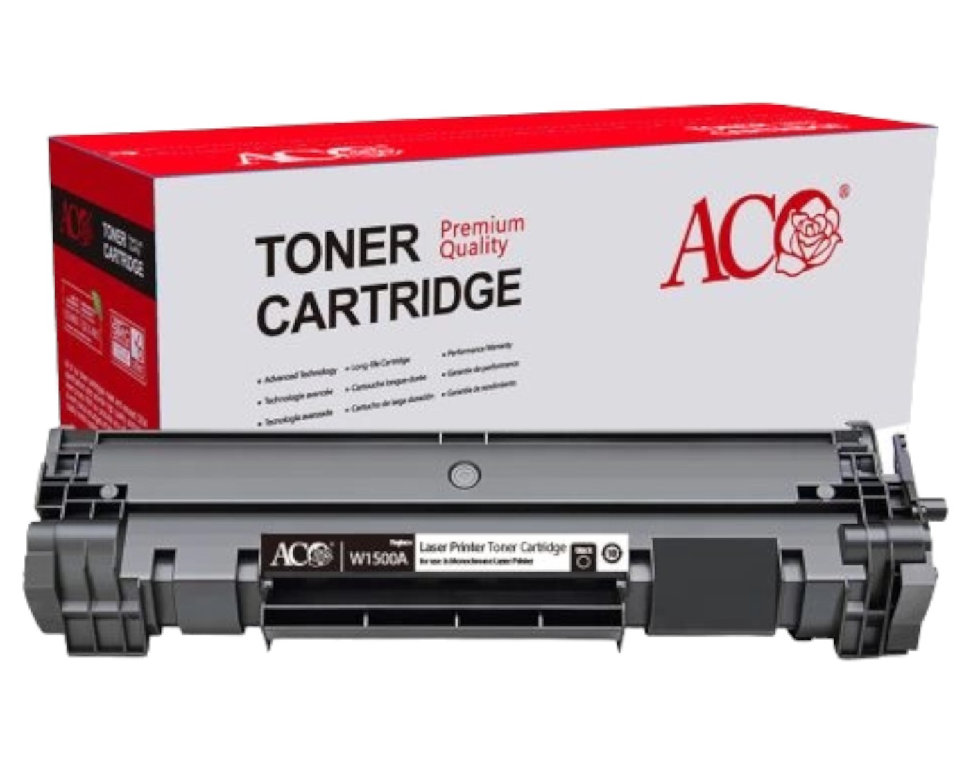 Картридж для лазерных принтеров/МФУ ACO для P LaserJet M110 /M111a/ M111w/ LaserJet MFP M141a/M141w Black HP 150A аналог W1500A (ACO-W1500ANC) без чипа - Фото 1