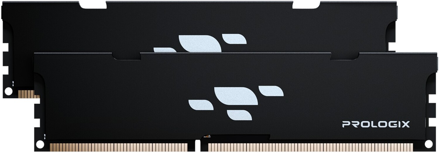 Память DDR ProLogix DDR4 2x8GB/3200 Black (PRO16GB3200B4K) - Фото 1