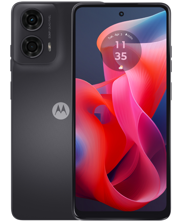 Уценка - Смартфон Motorola G24 4/128Gb Matte Charcoal - Фото 1