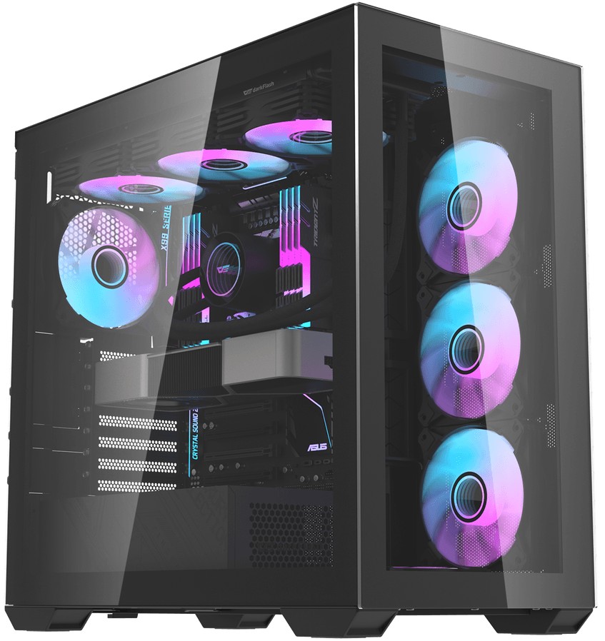 Купить Корпус DarkFlash DLX4000 Black - Фото 1 Корпус DarkFlash DLX4000 Black - Фото 1