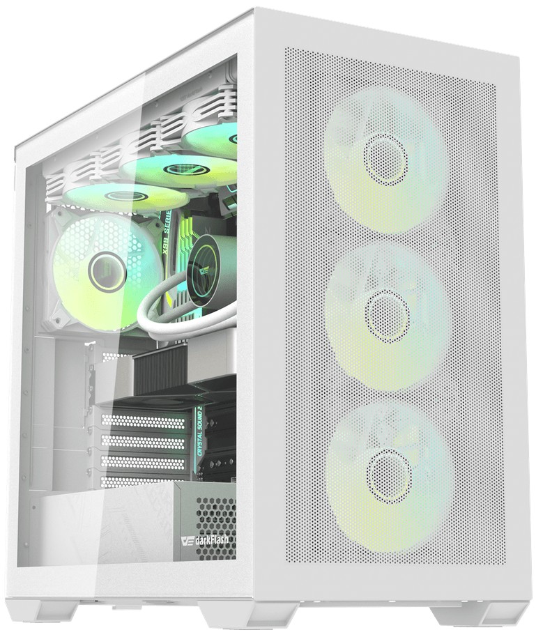 Корпус DarkFlash DLX4000 White - Фото 1