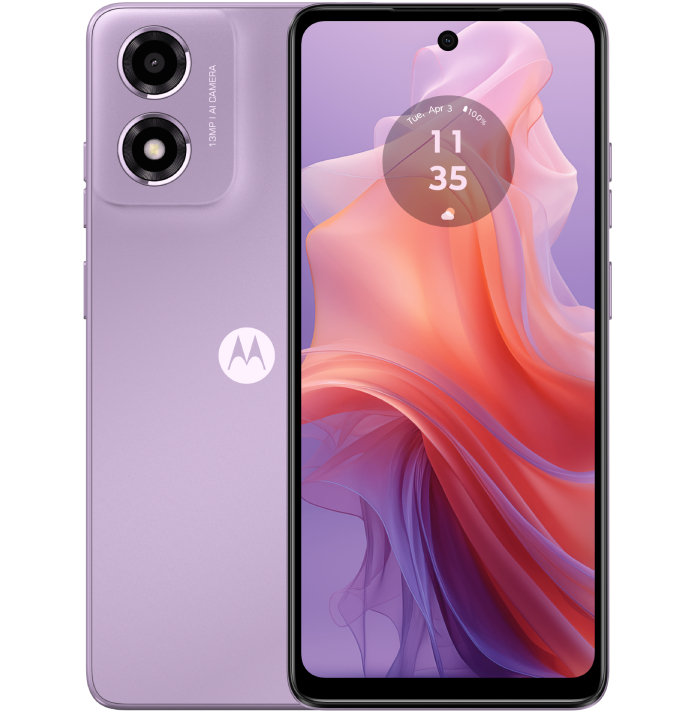 Смартфон Motorola E14 2/64Gb Pastel Purple - Фото 1