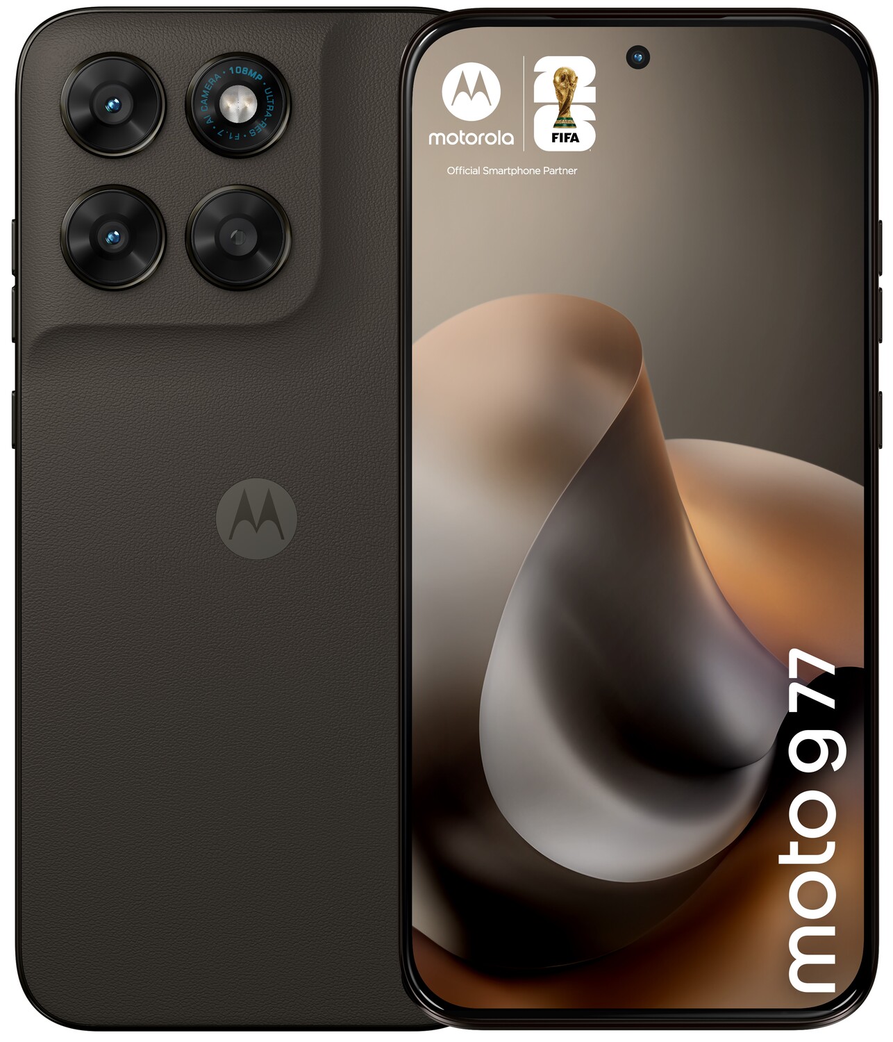 Смартфон Motorola G77 5G 8/256Gb Black Olive - Фото 1