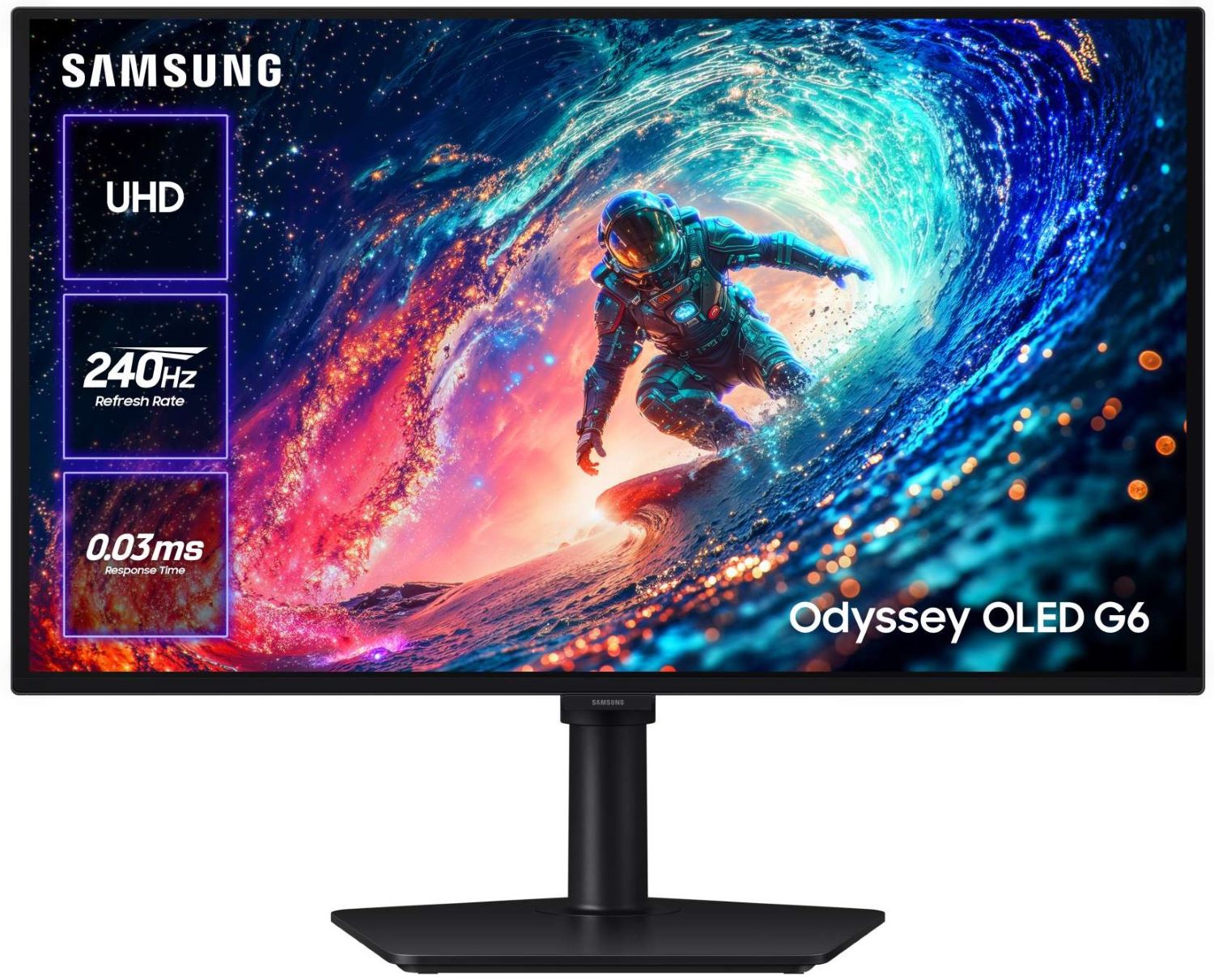 Монітор ігровий Samsung Odyssey OLED G6 (LS27HG610SIXUA)