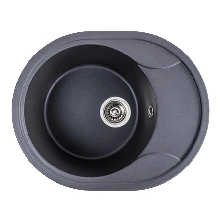 Мойка кухонная Platinum 5847 ONYX матовый Морион - Фото 1