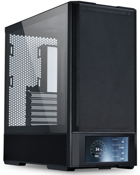 Корпус Lian Li LANCOOL 207 Digital Black (G99.LAN207DX.00) - Фото 1