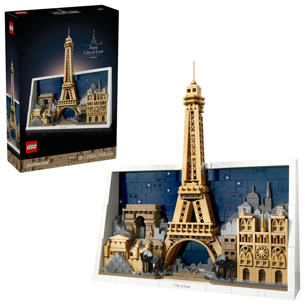 Конструктор LEGO Architecture Париж — город любви (21064) - Фото 1