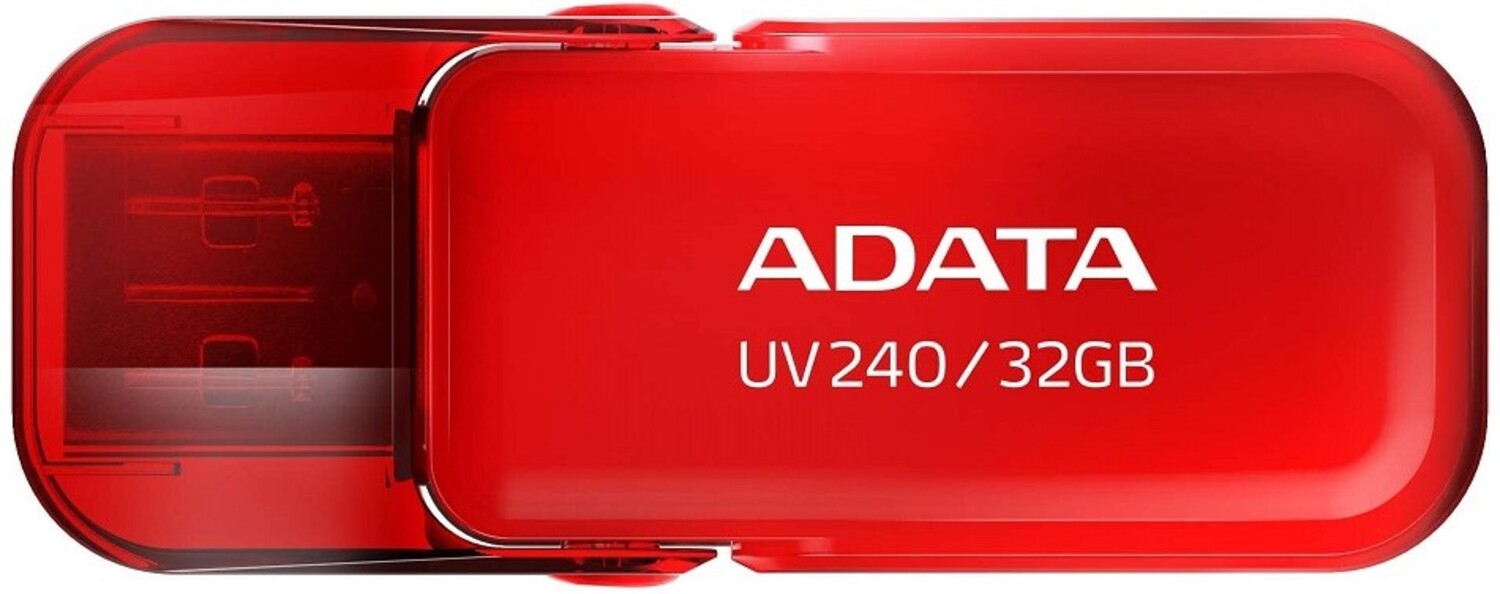 Купить Флеш USB ADATA UV240 32GB USB 2.0 Red (AUV240-32G-RRD) - Фото 1 Флеш USB ADATA UV240 32GB USB 2.0 Red (AUV240-32G-RRD) - Фото 1