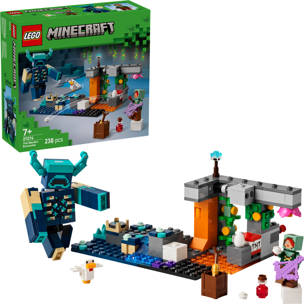 Конструктор LEGO Minecraft Зустріч із Боронителем (21274) - Фото 1