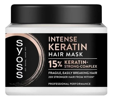 Маска для волос SYOSS Keratin 400 мл - Фото 1