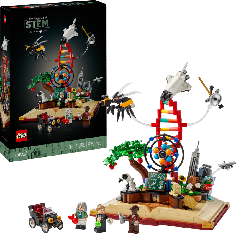 Конструктор LEGO Ideas Еволюція STEM (21355) - Фото 1