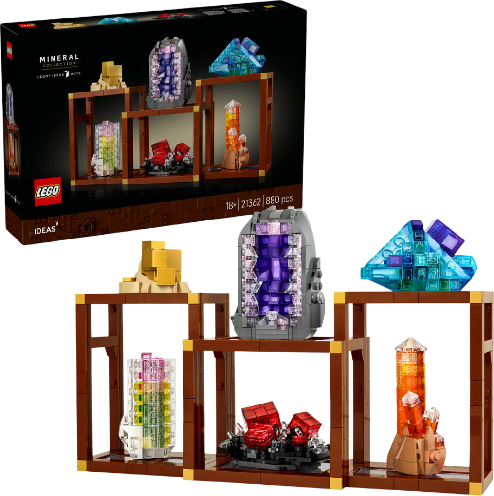 Конструктор LEGO Ideas Коллекция минералов (21362) - Фото 1