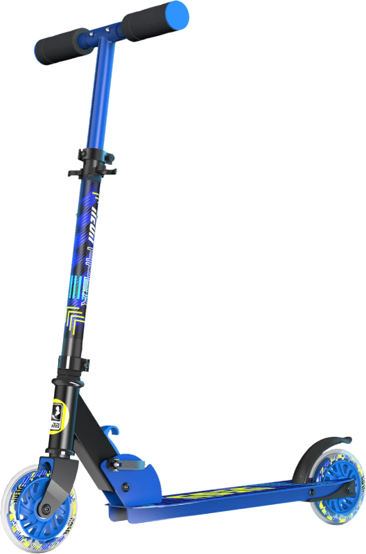 Двухколёсный самокат Neon Apex LED Blue (NS32B4) - Фото 1