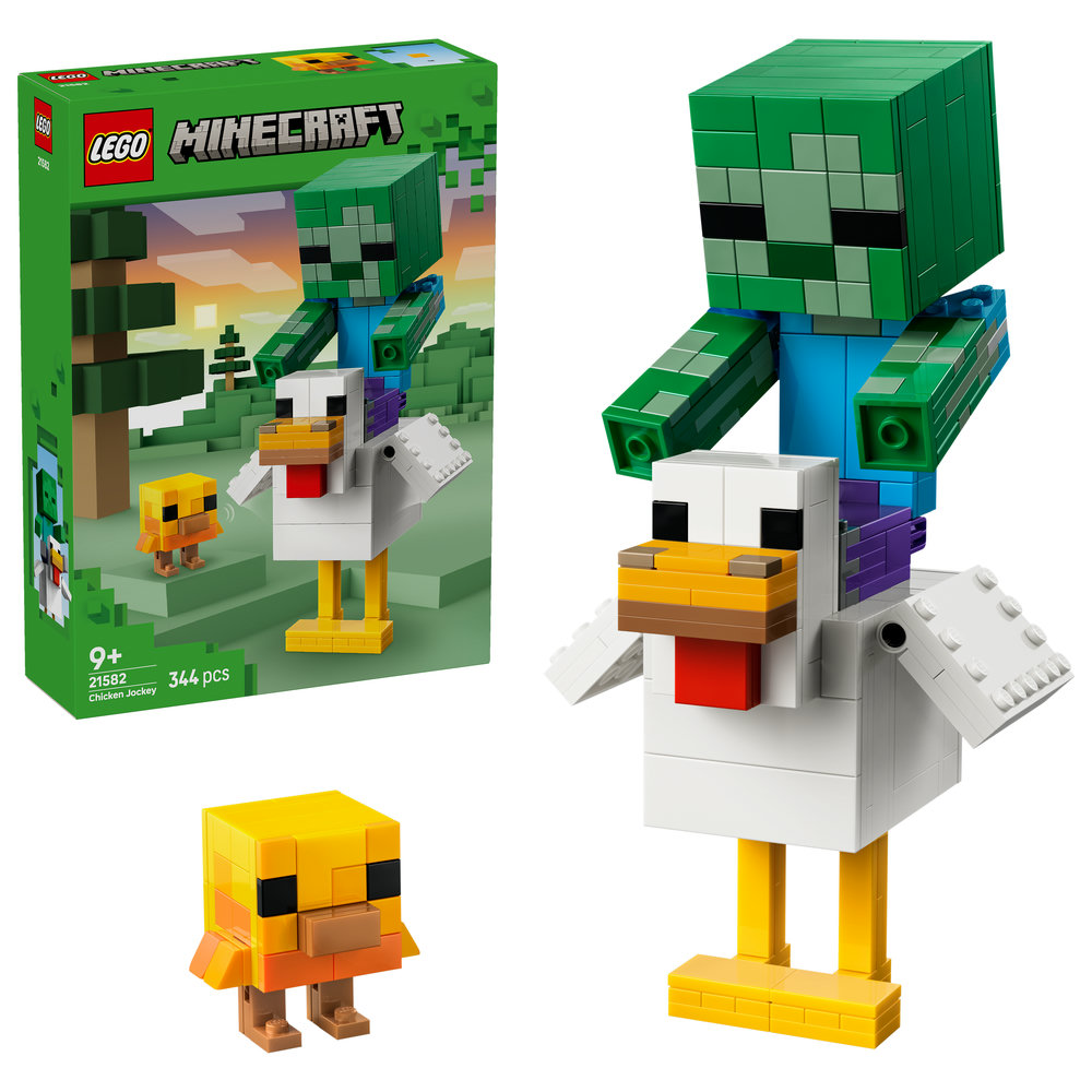 Конструктор LEGO Minecraft Курячий Жокей (21582)