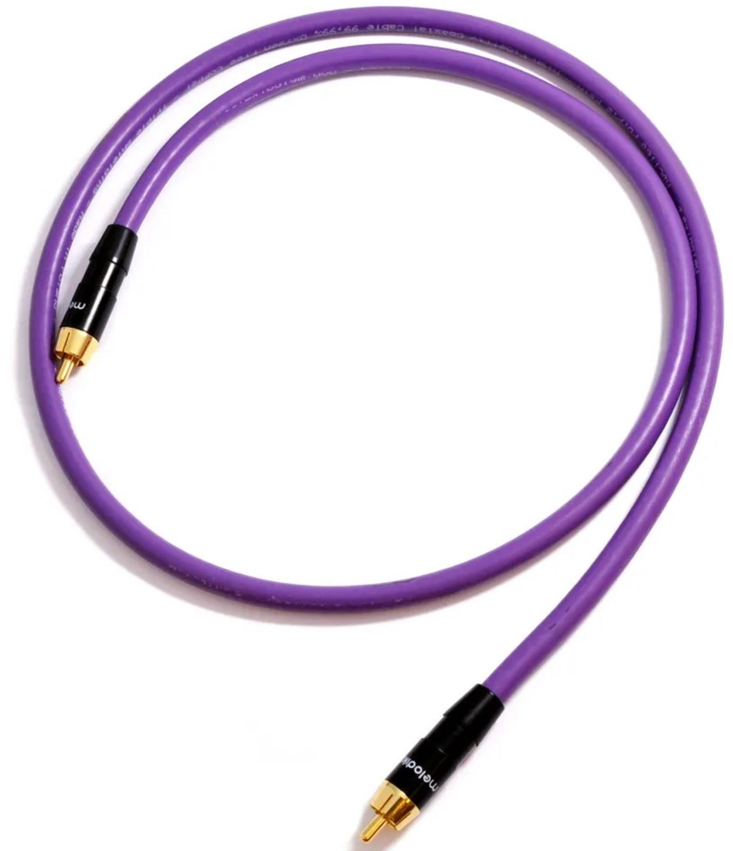 Кабель RCA Melodika Coaxial cable RCA-RCA, length 1,5m (MDCX15) - Фото 1
