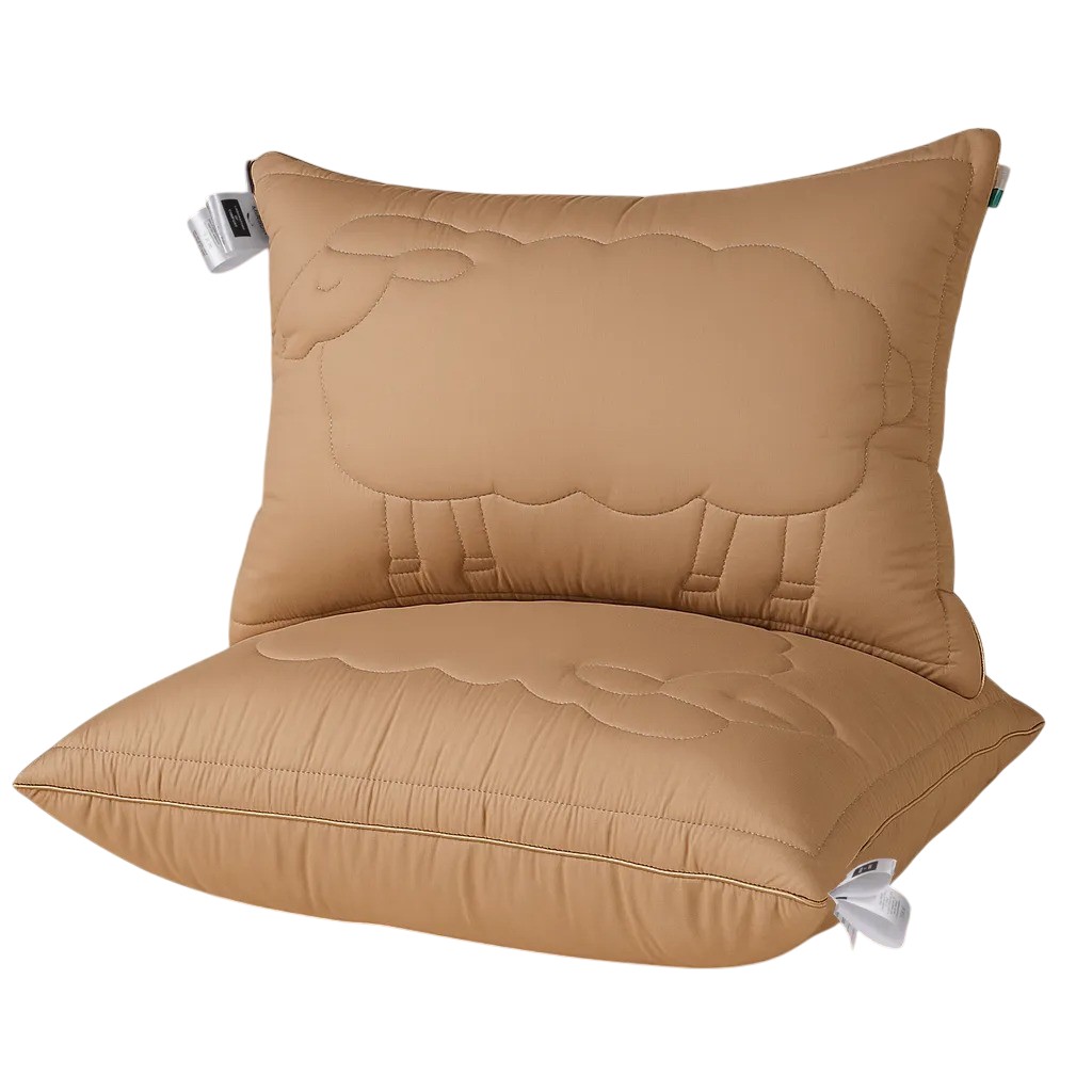 Подушка стандартна MirSon №518 Marzello Collection Wool высокая 40x60 см (2200012229446) - Фото 1