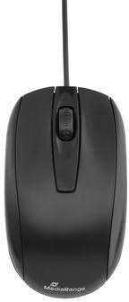 Мышь проводная MediaRange Black (MROS211) - Фото 1