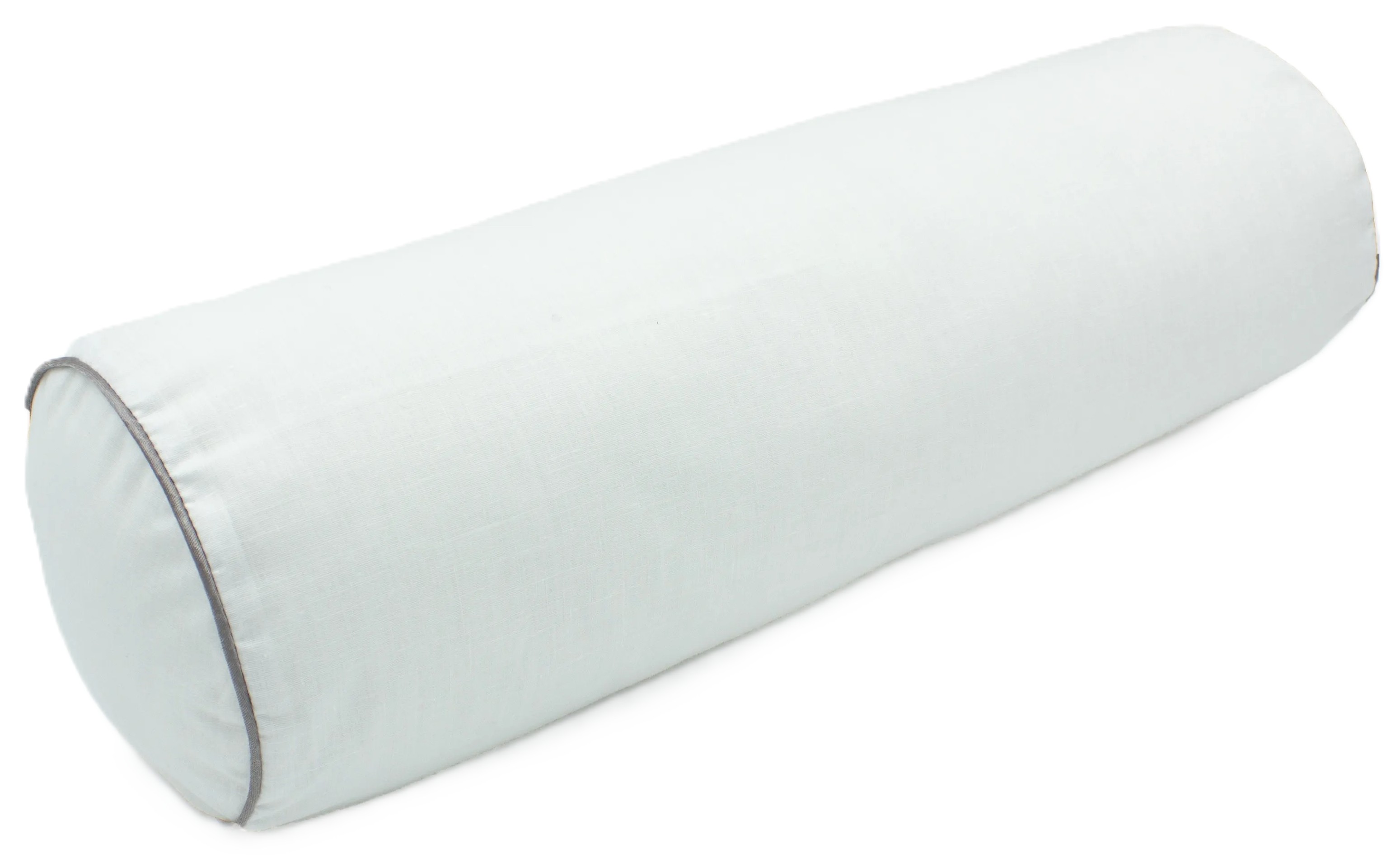 Подушка валик MirSon №8347 Naturale Line 11-2107 White BamBoo 100х20 см (2200006250722) - Фото 1