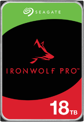 Жорсткий диск внутрішній Seagate Ironwolf pro NAS 18TB SATA rmp 7200 (ST18000NT001) - Фото 1