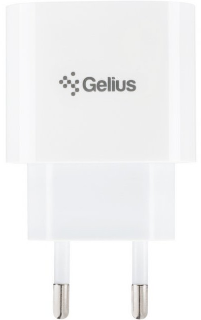 Сетевое зарядное устройство Gelius Pro PD20W GP-HC012 3A White (85130) - Фото 1