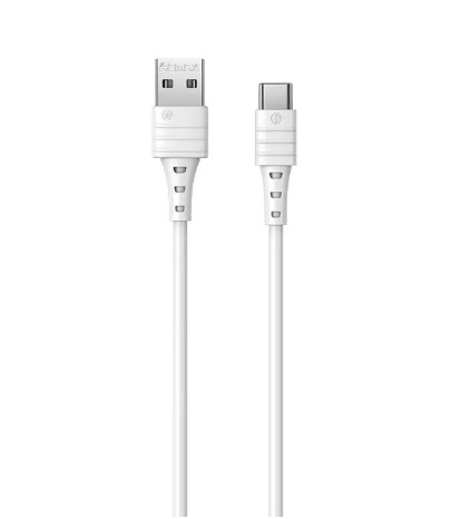 Кабель синхронизации данных Remax RC-068a Zeron USB - USB Type-C (M/M) 5 A 1 м White (6954851224303) - Фото 1