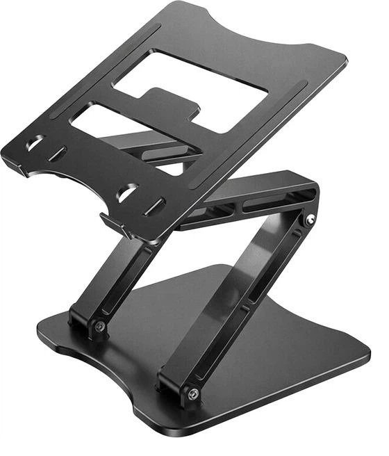 Підставка під ноутбук RTAKO RS-CP75D 3-Level ROTATING Black (6930539537286)