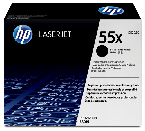 Картридж для лазерных принтеров/МФУ HP LJ P3015 series black (max) (CE255X) - Фото 1