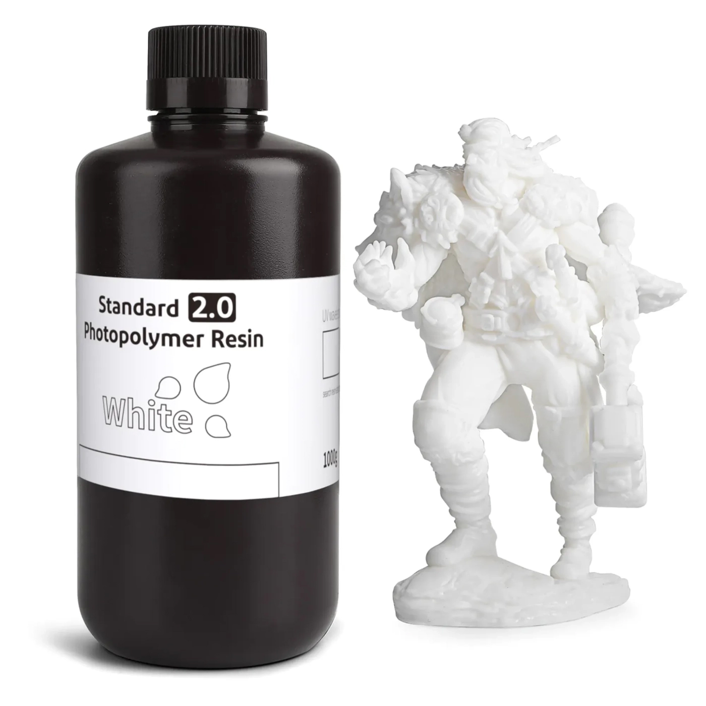 Резиновый фотополимер Elegoo Standard 2.0 Resin (50.103.0120) - Фото 1