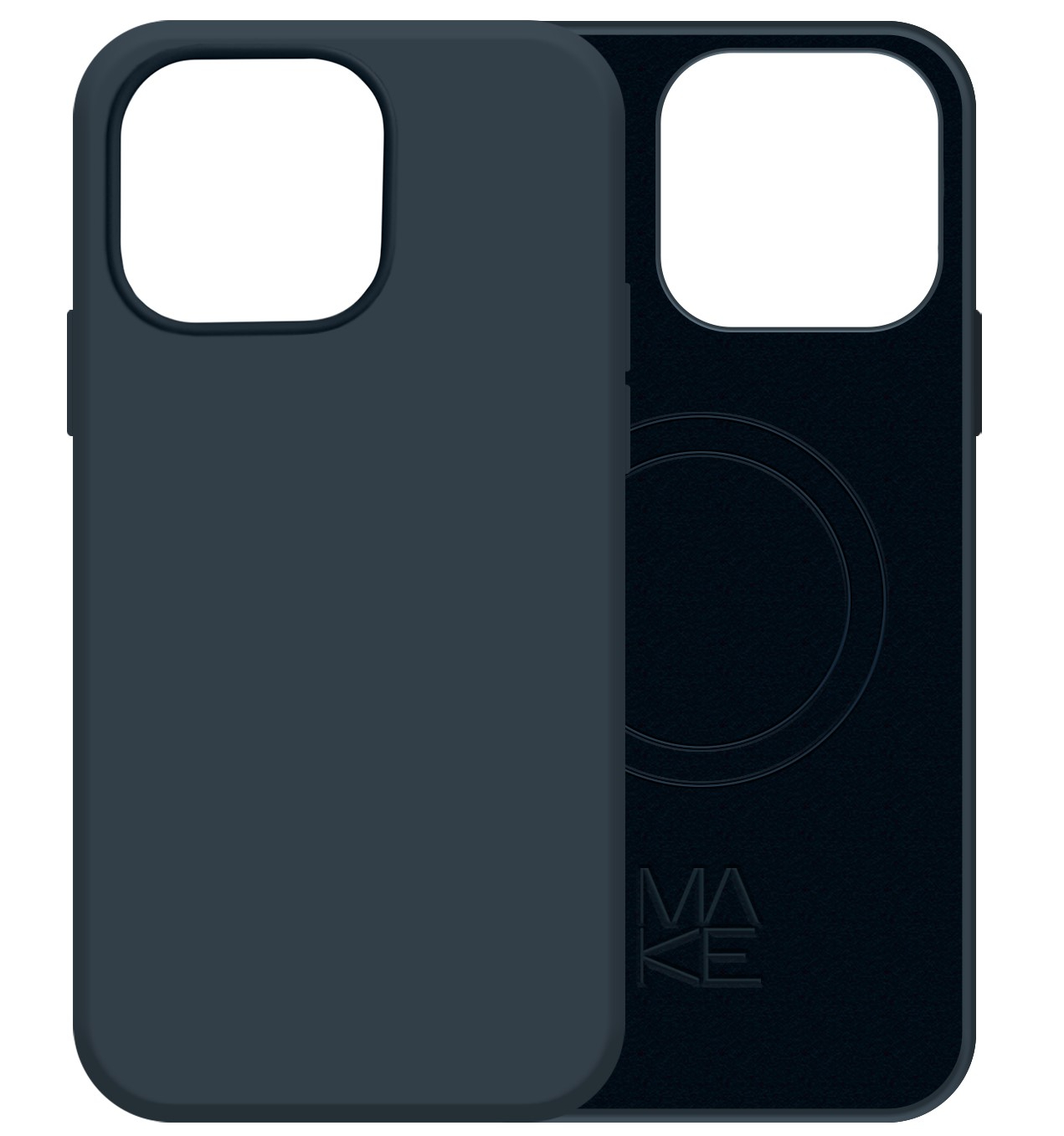 Чехол для смартфона MAKE Premium Silicone MagPro Apple iPhone 14 Plus Midnight (MCLPM-AI14PLMN) - Фото 1
