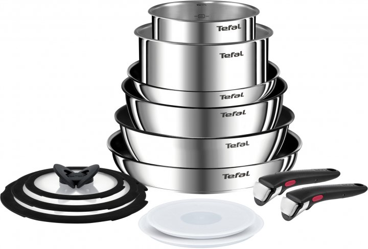 Набор посуды со съемной ручкой Tefal L897SD74 Ingenio Emotion 13 пр - Фото 1