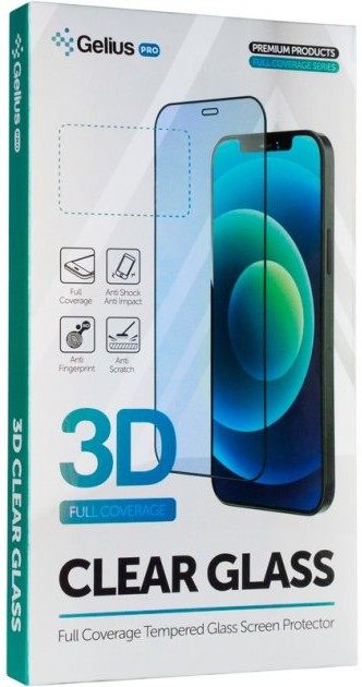 Защитное стекло для смартфона Gelius Pro 3D for Nokia C10/С20 Black (87057) - Фото 1
