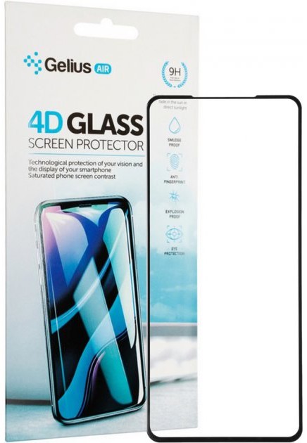 Захисне скло для смартфону Gelius Pro 4D for Samsung A725/A72 Black (86002) - Фото 1