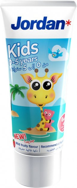 Зубная паста детская Jordan Kids 0-5 лет (1200209) - Фото 1