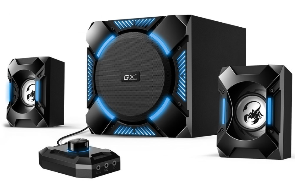 Компьютерная акустика 2.1 Genius SW-G2.1 1200 (31730044400) - Фото 1