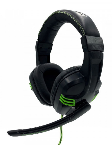 Гарнитура проводная игровая Media-Tech Cobra Pro Outbreak Black (MT3602) - Фото 1