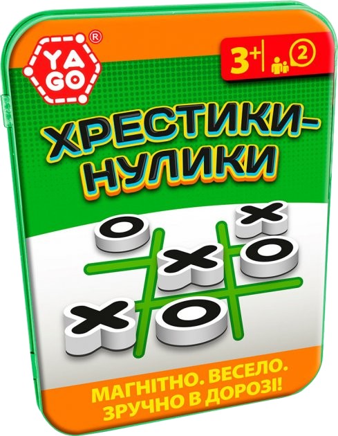 Настольная игра (3-4 года) Yago Крестики-нолики (40110) - Фото 1